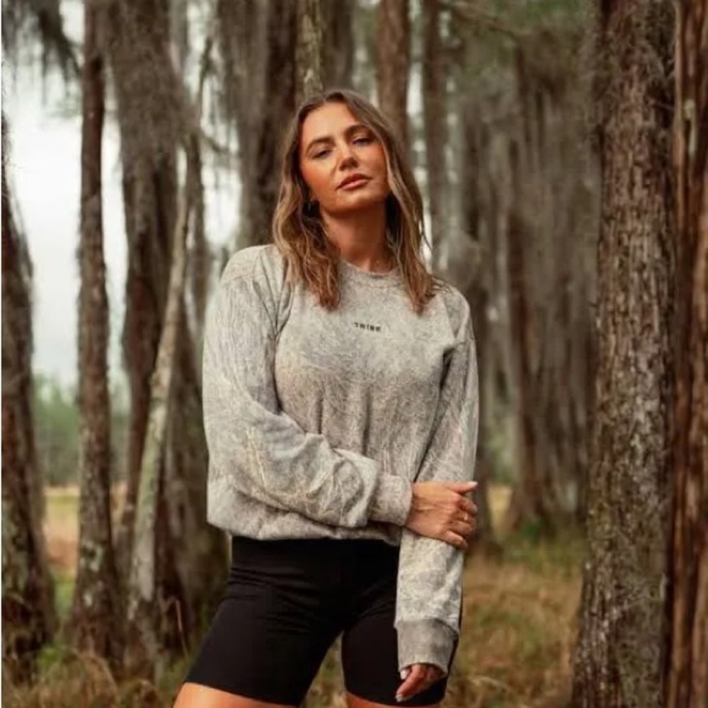 Tribe Kelley x Mossy Oak Brush Camo Crewneck Butter Sweater